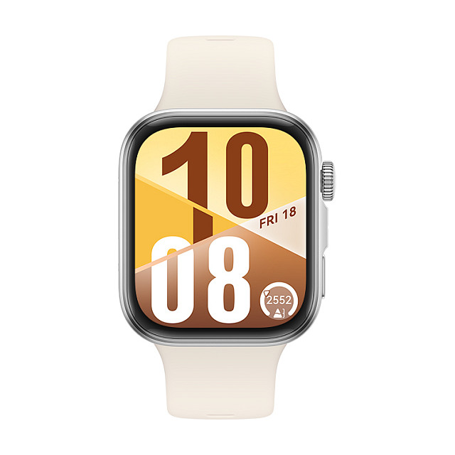 Orë e mençur Huawei Watch Fit 4 (Seiya-B19F) – White Fluoroelastomer Strap