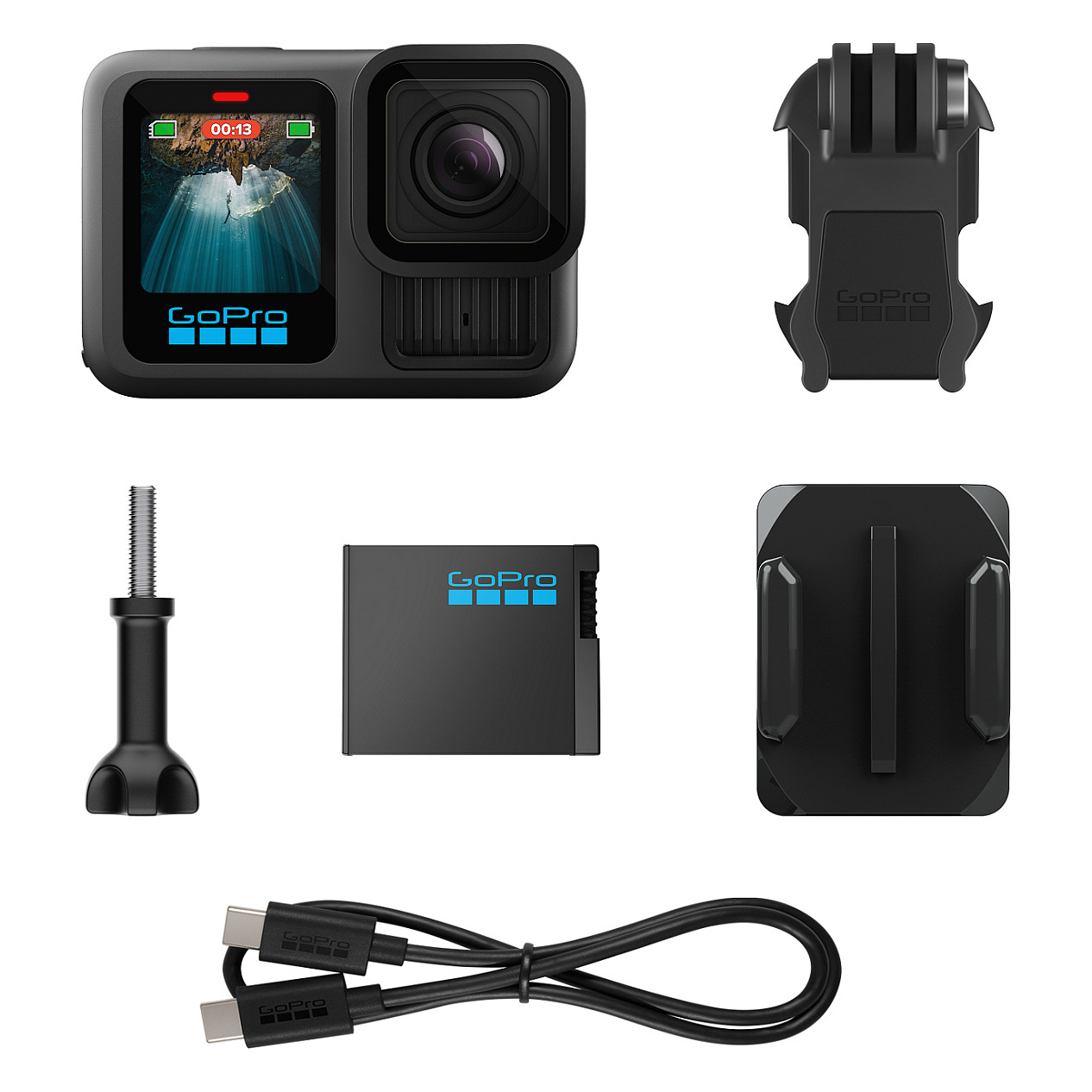 Kamerë digjitale GoPro HERO13 Black / 27MP / 5.3K60 / 4K120 / HyperSmooth 6.0 / GPS - Zezë 5