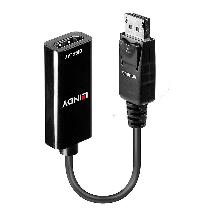 Adapter USB LINDY 71265, USB 3.2 Gen 1, USB-C Mashkull në USB-C Femër, Data Blocker, 100W - Zezë 8