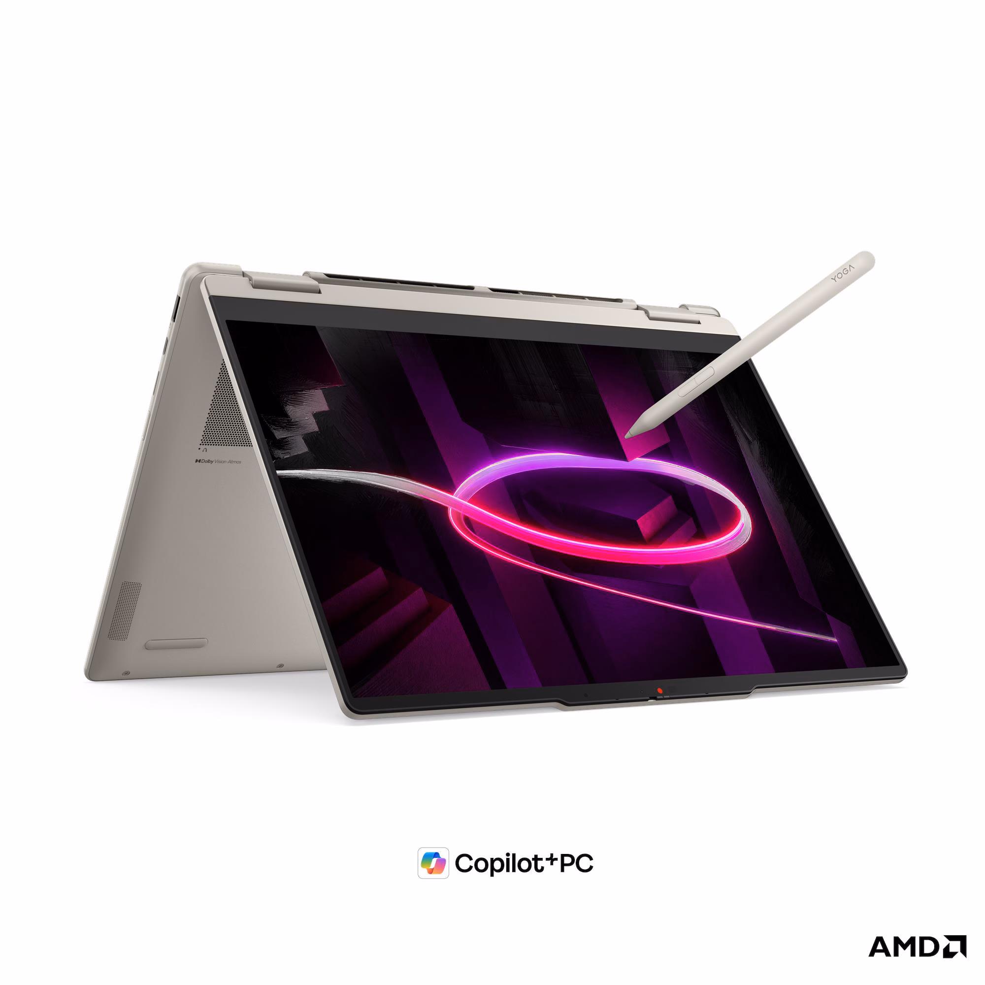 Laptop Lenovo Yoga 7 14AGP11 / 2-in-1 / AMD Ryzen AI 7 445 / 16GB LPDDR5X / 512GB / 14" WUXGA OLED Touch 60Hz / AMD Radeon 840M- Hiri 9