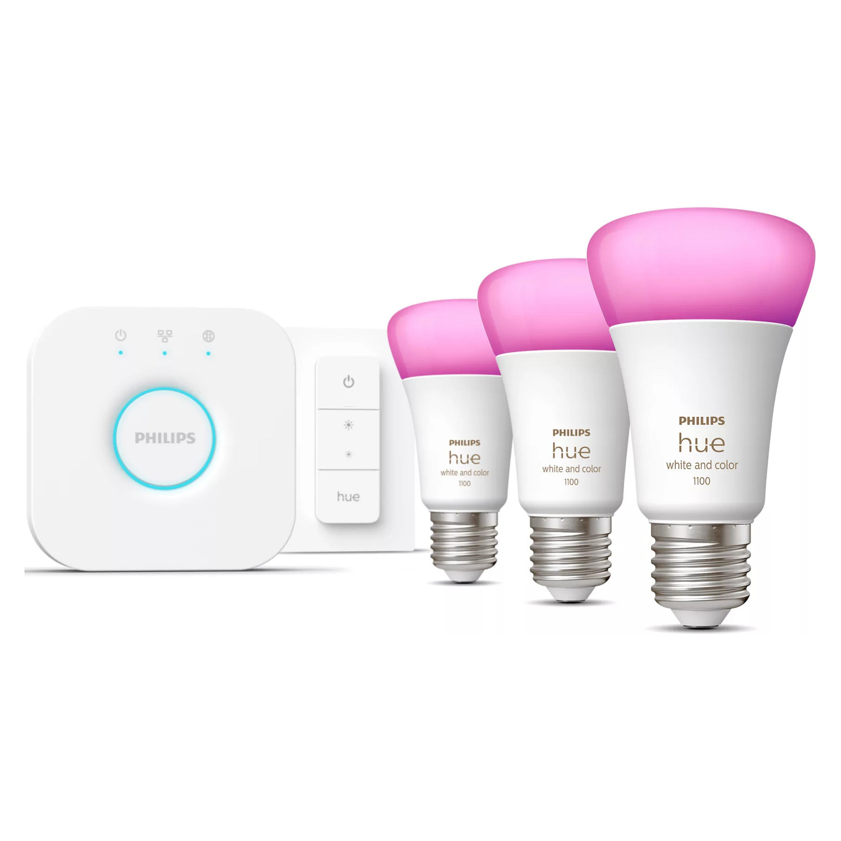 Philips Hue White & Color Ambiance E27 / 3Pack Starter Set 75 W