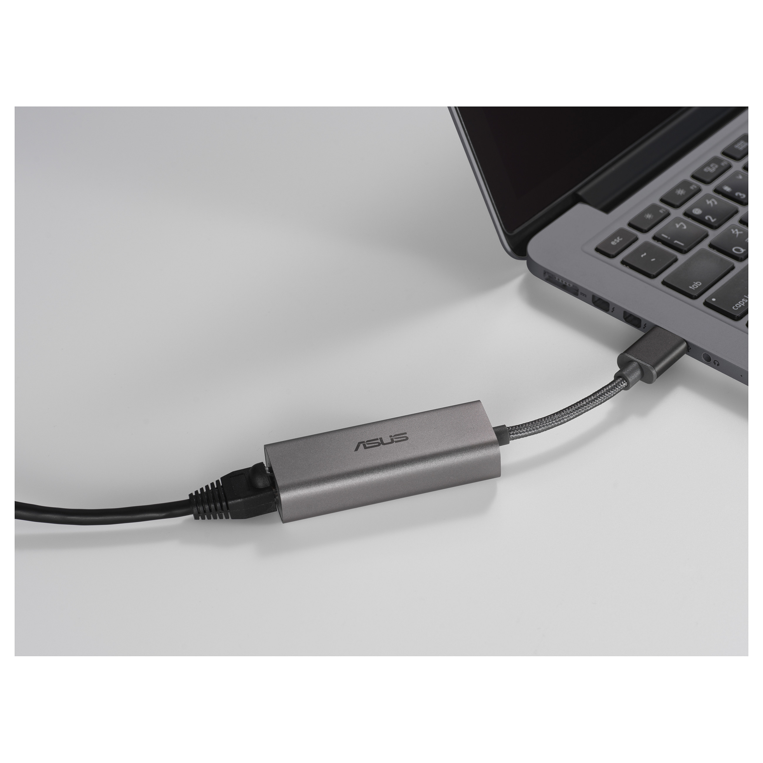Adapter Rrjeti ASUS USB-C2500, USB 3.2 Gen 1, 2.5GbE RJ45 - Hiri 5