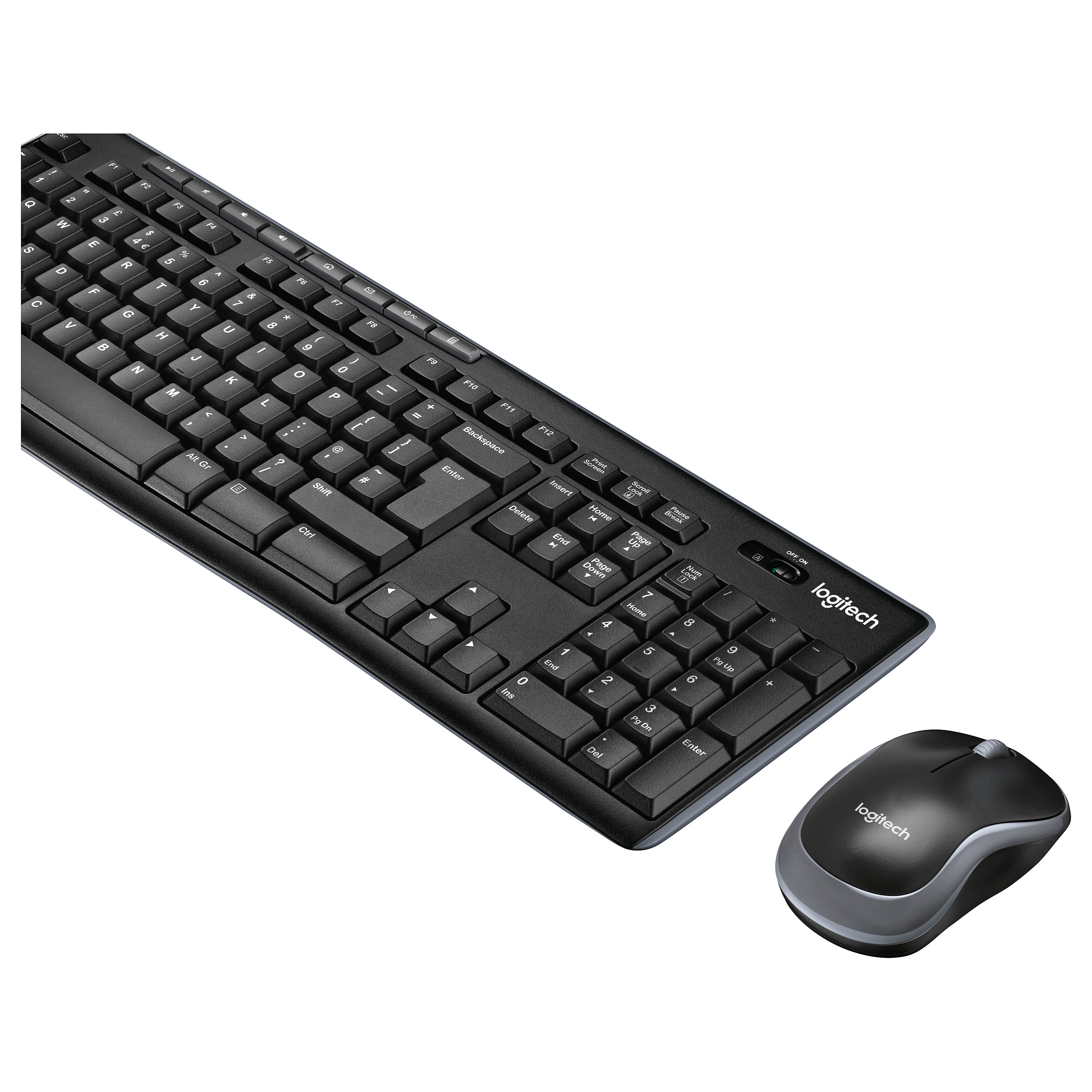 Combo (Tastierë & Maus) Logitech MK270 Wireless / FR - Zezë thumbnail 4