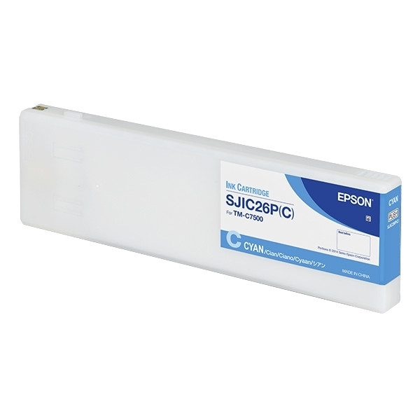 Ink Epson SJIC26P(C), 294.3 ml - Blu