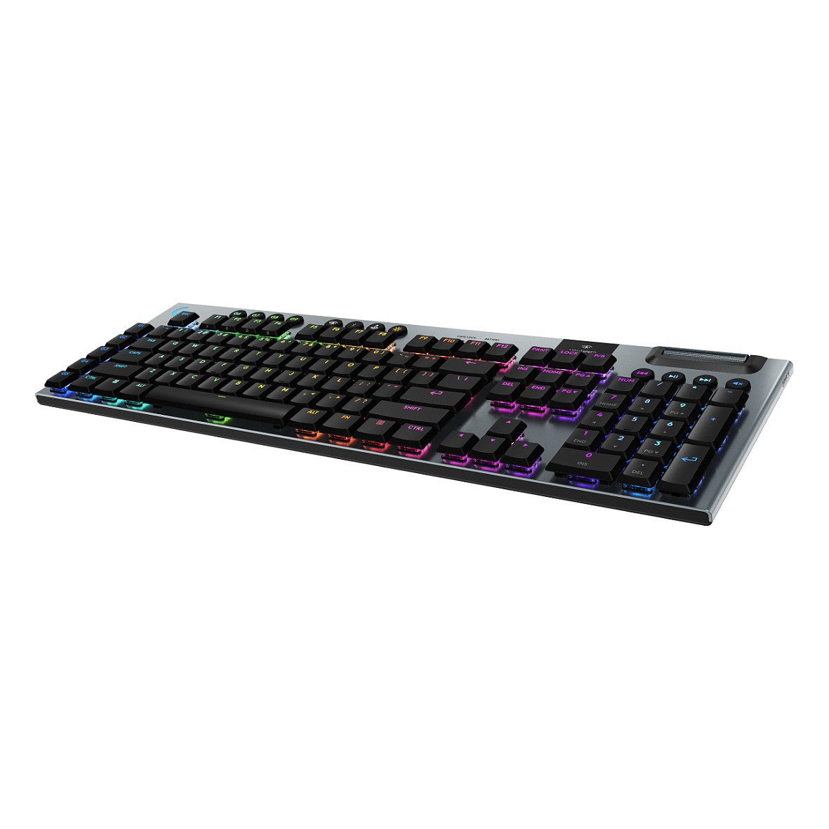 Tastierë Gaming Logitech G G915 X LIGHTSPEED / Wired & Wireless / QWERTZ (DE) / Full-Size / Mekanike / GL Linear / LIGHTSPEED 2.4 GHz + Bluetooth / RGB – Zezë 2