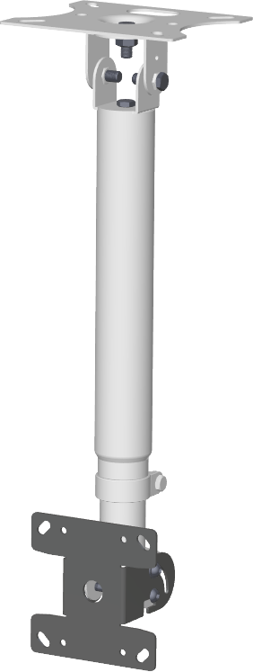 Mbajtëse për TV Vision VFM-W8X6T / 47–90" / deri 130kg / VESA 300x300–800x600 / Tilt 12° / Montim në Mur - Zezë 8