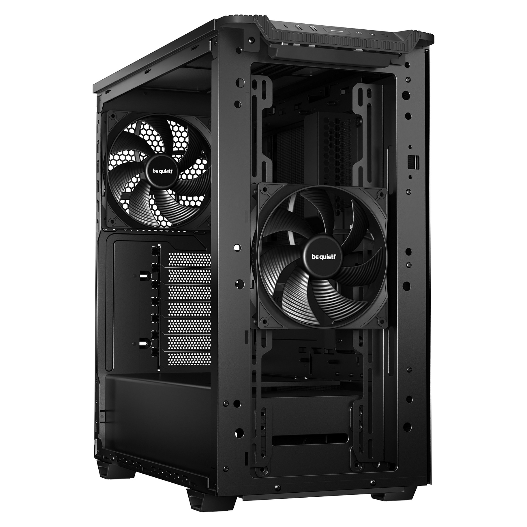 Kasë Midi be quiet! PURE BASE 501 Airflow Window Black thumbnail 3