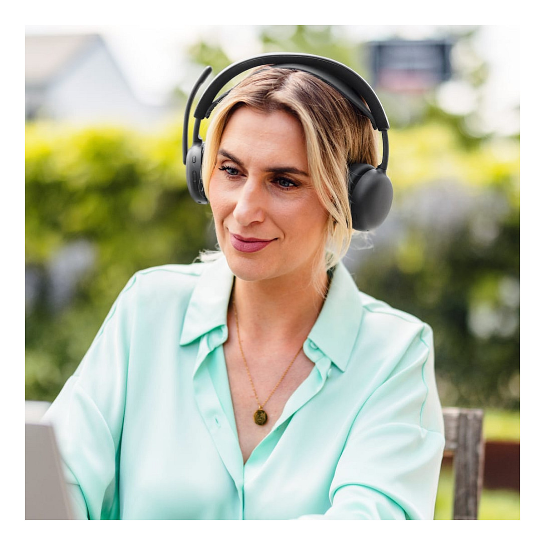 Kufje pa kabllo Logitech Zone 2 ES / On-Ear / Bluetooth 5.3 / ANC / 40 mm / 48 orë – Gri 2