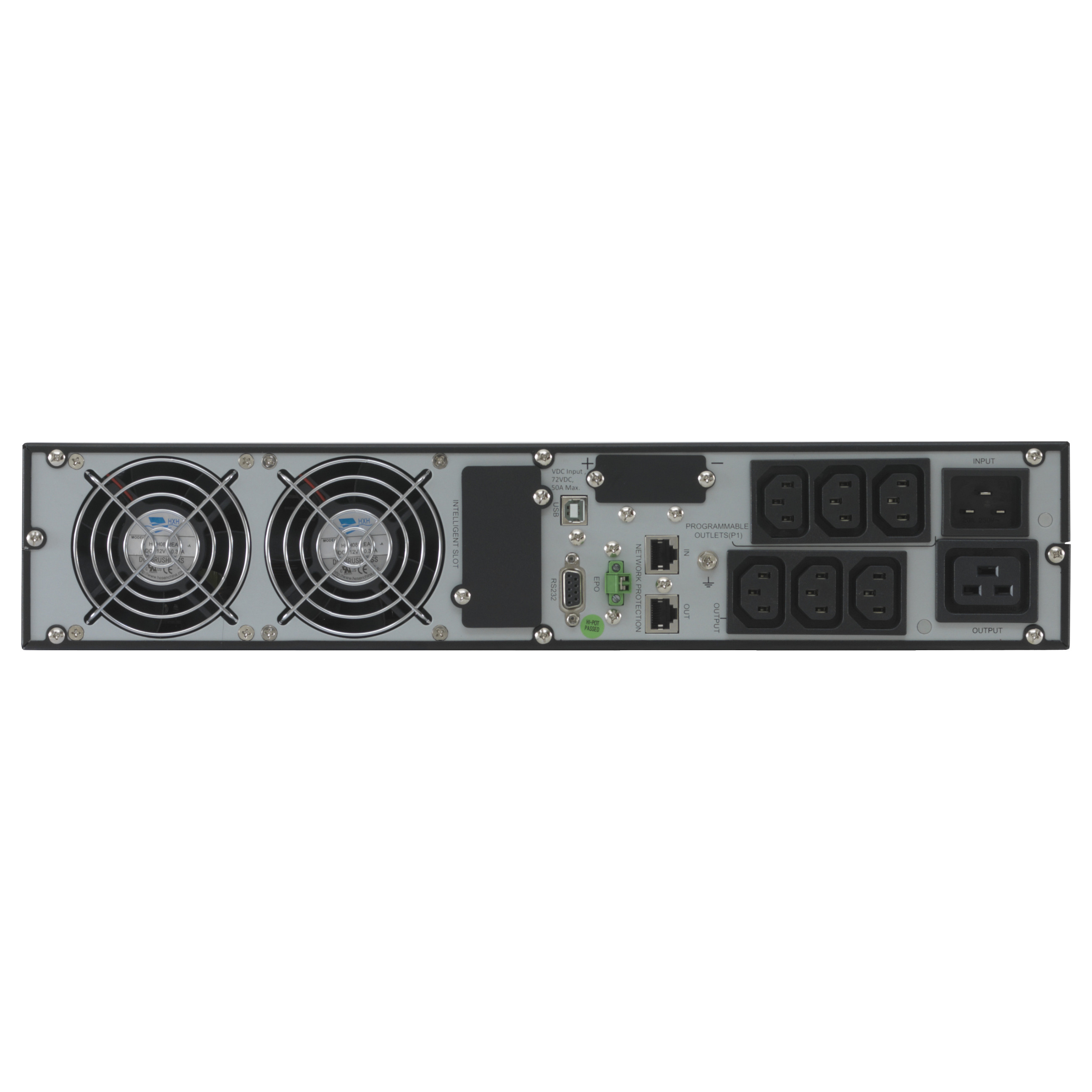 XANTO 3000 Rack UPS 19” – 3000VA Online Double Conversion UPS for Servers & Network Infrastructure thumbnail 2