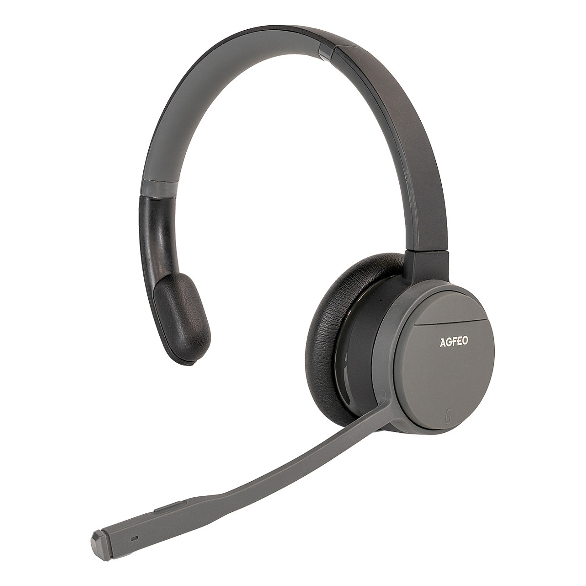 Kufje pa Kabllo AGFEO Infinity Mono, DECT, Bluetooth 4.2, Mikrofon - Zezë/Hiri