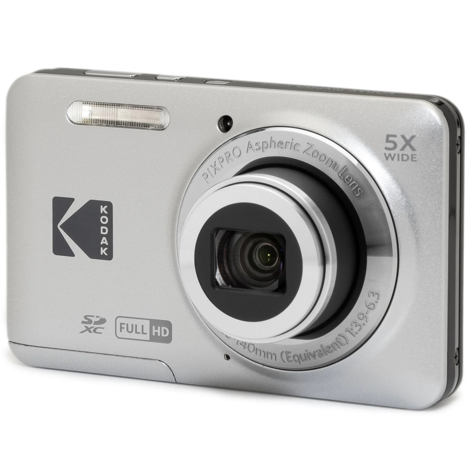 Kamerë Digjitale Kodak PIXPRO FZ55, 16MP, Full HD 1080p, Zoom Optik 5x, LCD 2.7" - Argjend 3