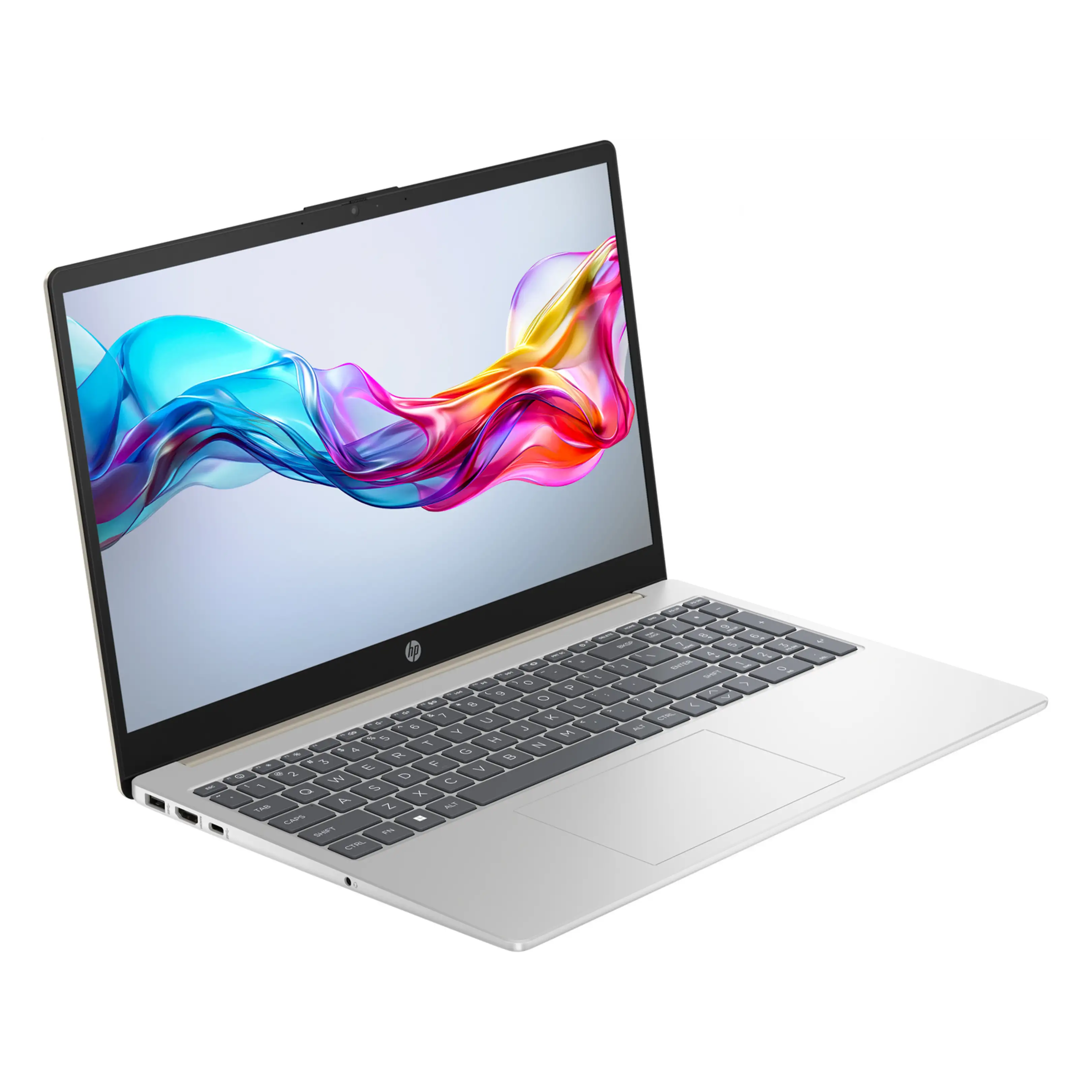 Laptop HP 24C1, 15.6-inch FHD Anti-Glare, Intel Core 5 120U, 8GB DDR4 RAM, 512GB SSD, Intel Graphics – Natural Silver 2