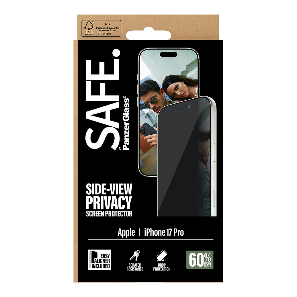 SAFE Privacy Screen Protector for iPhone 17 Pro / UWF thumbnail 3