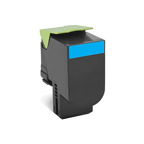 Toner Lexmark 80C2XCE, 4,000 faqe - Blu