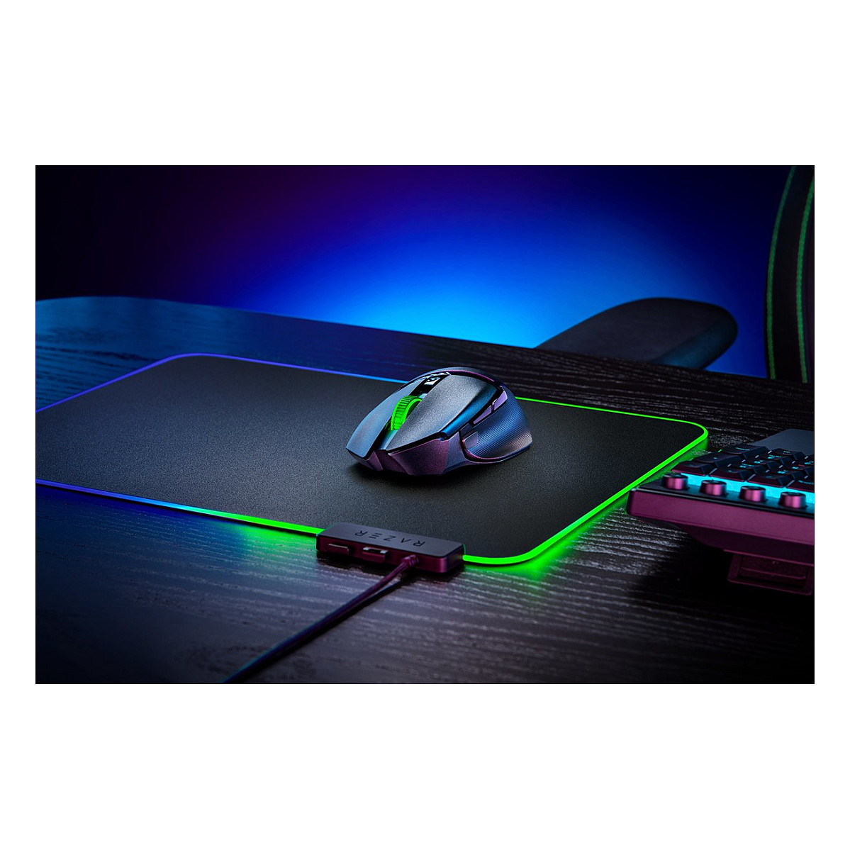 Maus Gaming Razer Basilisk V3 X HyperSpeed / RZ01-04870100-R3M1 / Sensor Optik Razer 5G / 18000 DPI / Wireless 2.4GHz & Bluetooth / Bateri AA – Zezë 3