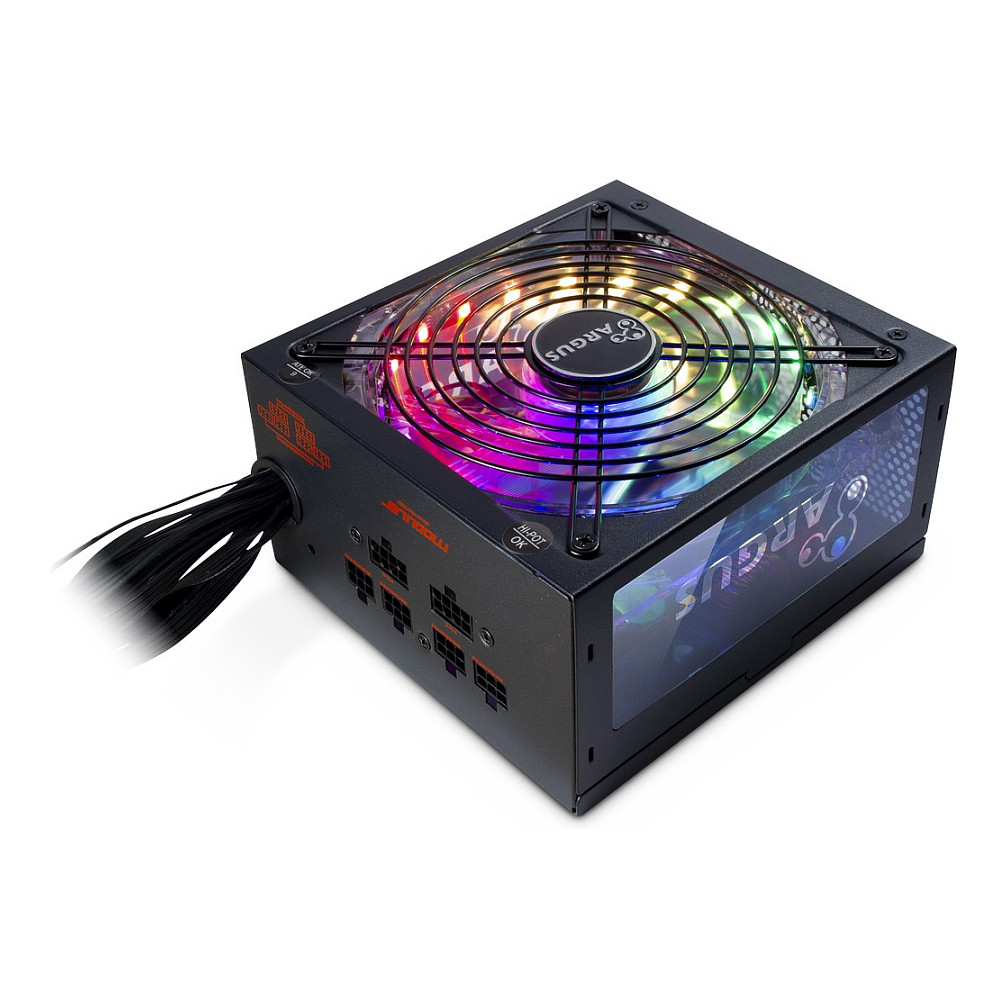 Furnizues Energjie Inter-Tech Argus RGB-750W CM II / 750W / ATX / 80 PLUS Gold / Semi Modular – Zezë