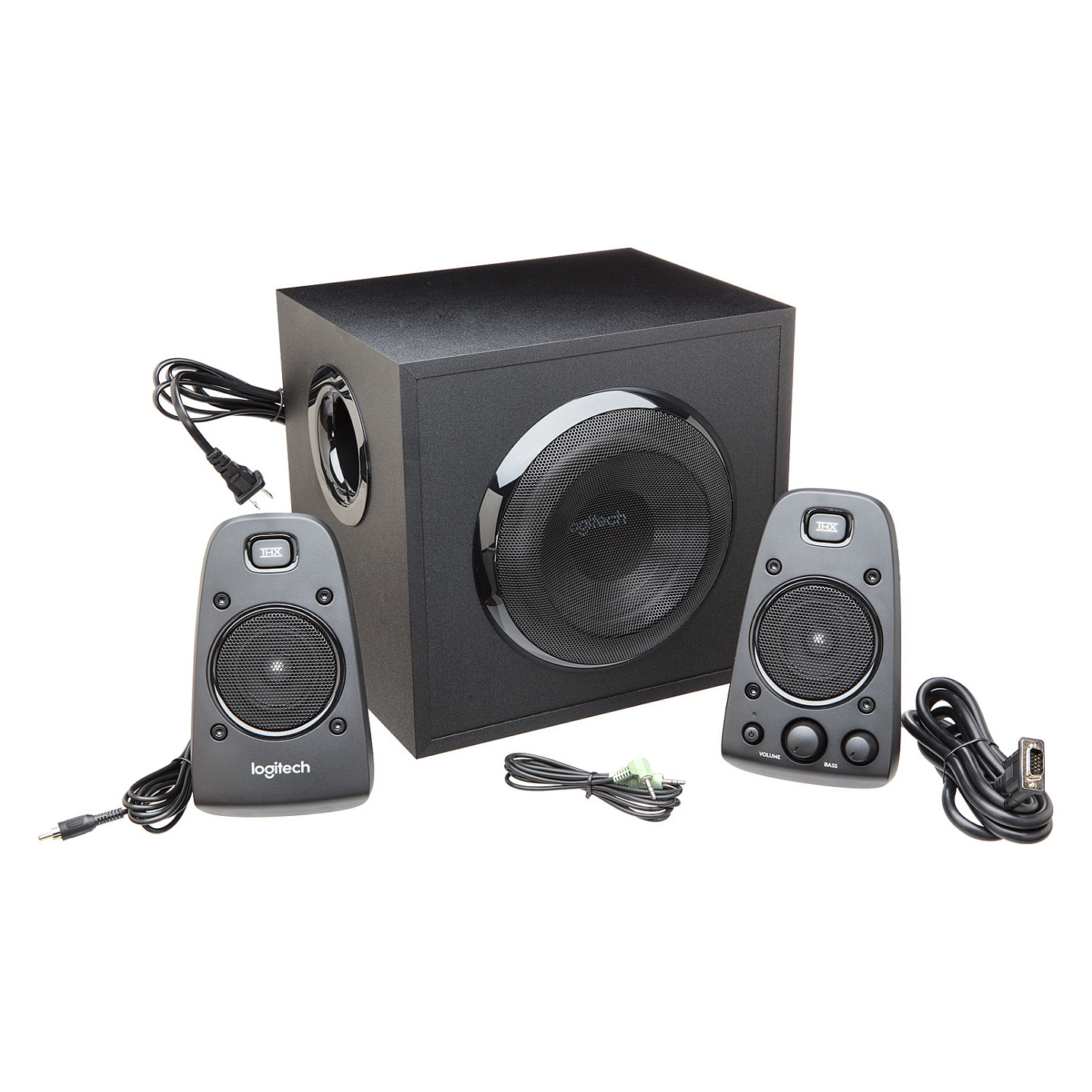 Altoparlantë Logitech Z623 / 2.1 / 200 W RMS / THX / RCA + 3.5 mm - Zezë 8