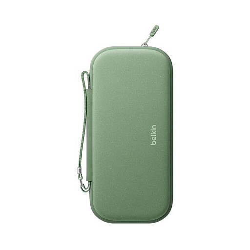 Case për Konsolë Gaming Belkin, Nintendo Switch 2, Rezistent ndaj Ujit dhe Goditjeve, Xhep për Kartela Lojërash, Mbajtëse për AirTag – Gjelbër 9