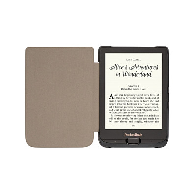 Case për E-book PocketBook WPUC-627-S-LB, 6", Folio, për Basic Lux 2, Touch Lux 4 - Kafe 6