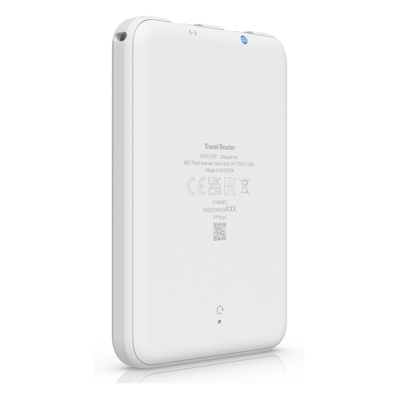 Ubiquiti, UniFi Travel Router UTR, Ruter, Wi-Fi 5, AC1200, Dual-Band, 2× Gigabit Ethernet, Bardhë 4