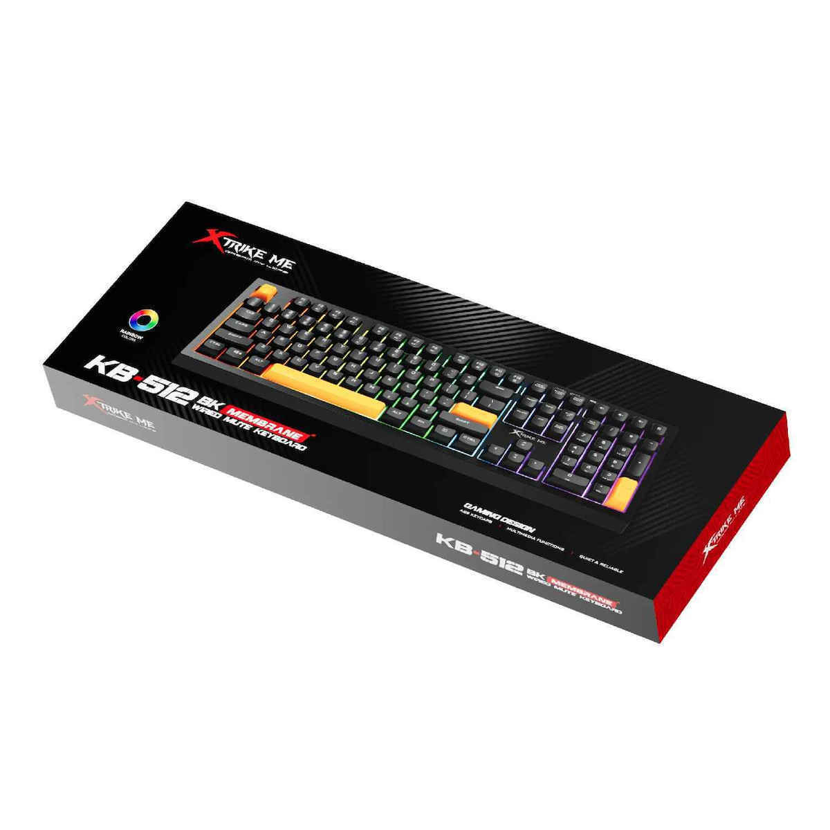 Tastierë Gaming Xtrike Me KB‑512 / Wired – Zezë