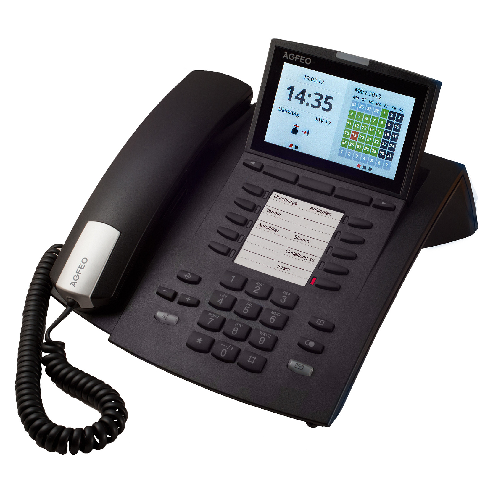VoIP AGFEO ST 45 IP schwarz