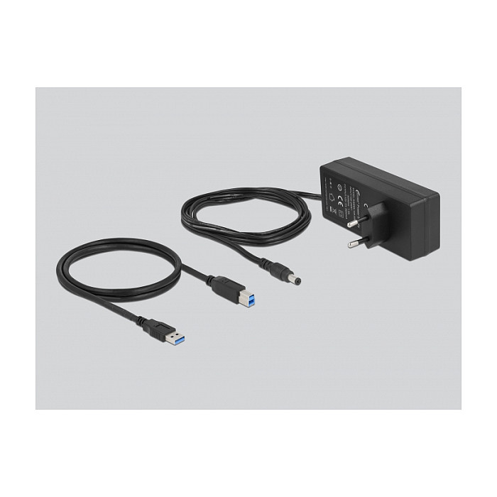 Delock 63738 External USB 5 Gbps Hub / 13× USB Type-A / Individual Switches / Metal Housing / 60W 2