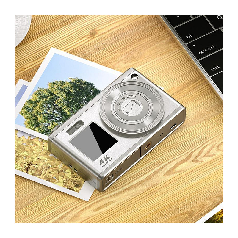 Kamerë digjitale AgfaPhoto Realishot C130, 24MP, Sony IMX458, 10x Optical Zoom, 4x Digital Zoom, 2.8", 4K UHD – Argjend 5