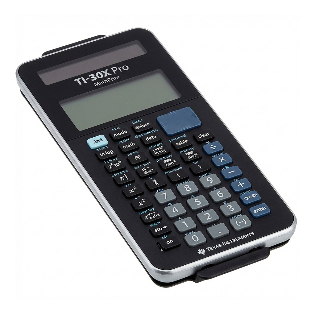 Kalkulator Texas Instruments TI-1795 SV, 8 Shifra, Ekran LCD i Pjerrët, Energji Diellore dhe Bateri – Argjend , Zezë 5