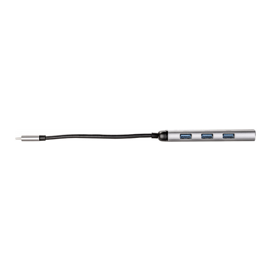 Hub USB-C Verbatim 49147, 4x USB-A, USB 3.2 Gen 1, 5Gbps, 15cm - Hiri, Bardhë 2