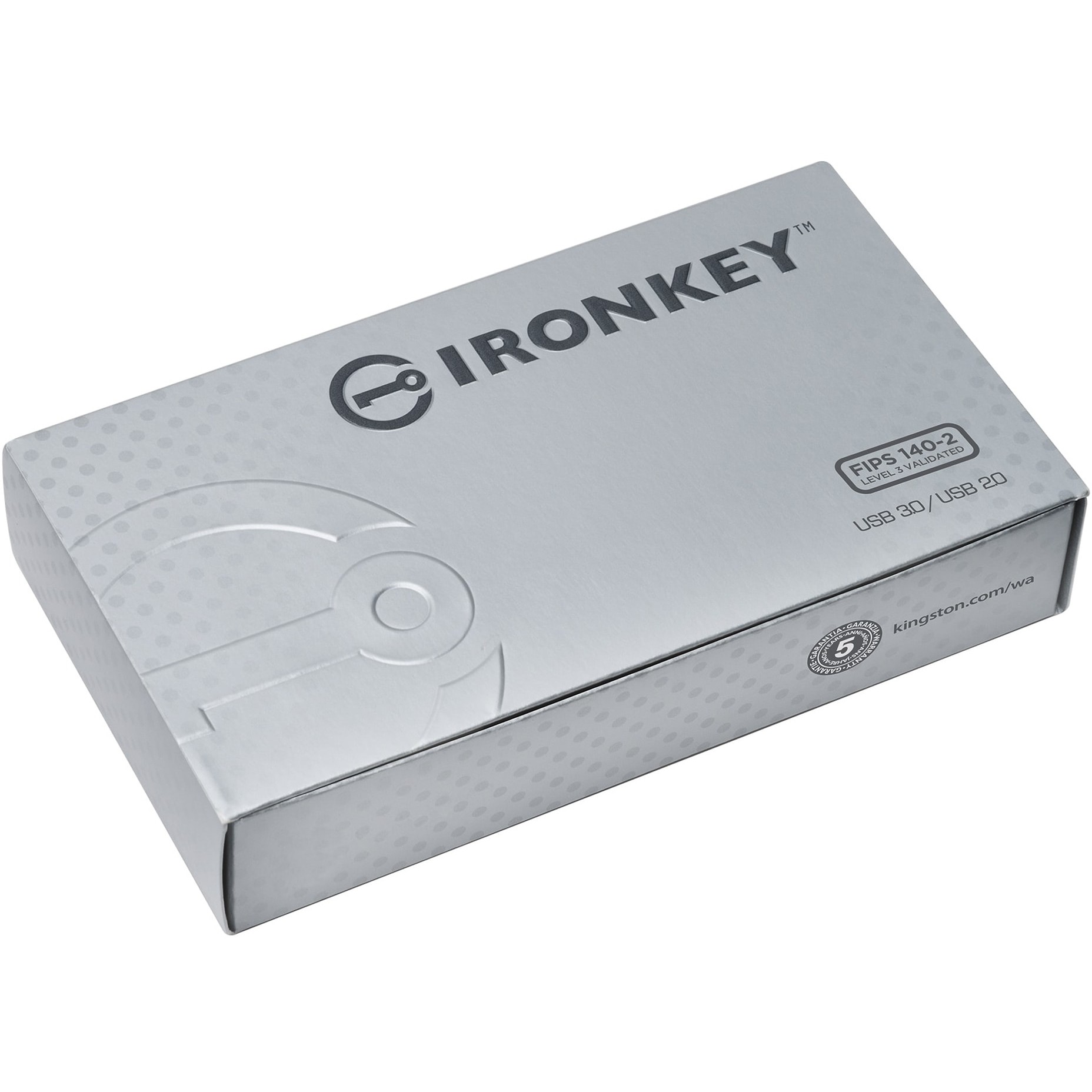 USB Flash Drive Kingston IronKey Basic S1000 64GB USB 3.0 Encryption Level 3 - Gri thumbnail 6