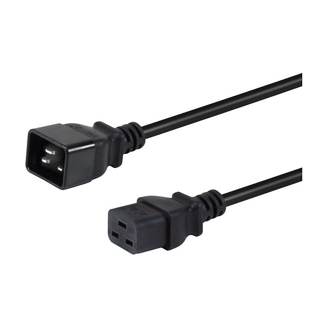 Prizë Zgjatuese Rack Equip 333292, 9 Priza Schuko, 19", 1U, 250V, 16A, 3500W, Kabllo 1.8m - Argjend 9