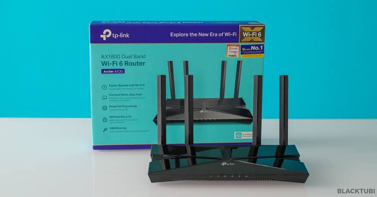 TP-Link Archer AX20 AX1800 Wi-Fi 6 Router – Dual-Band 2.4GHz + 5GHz, 574Mbps + 1201Mbps, 1× Gigabit WAN + 4× Gigabit LAN, USB 2.0 – Zezë 2