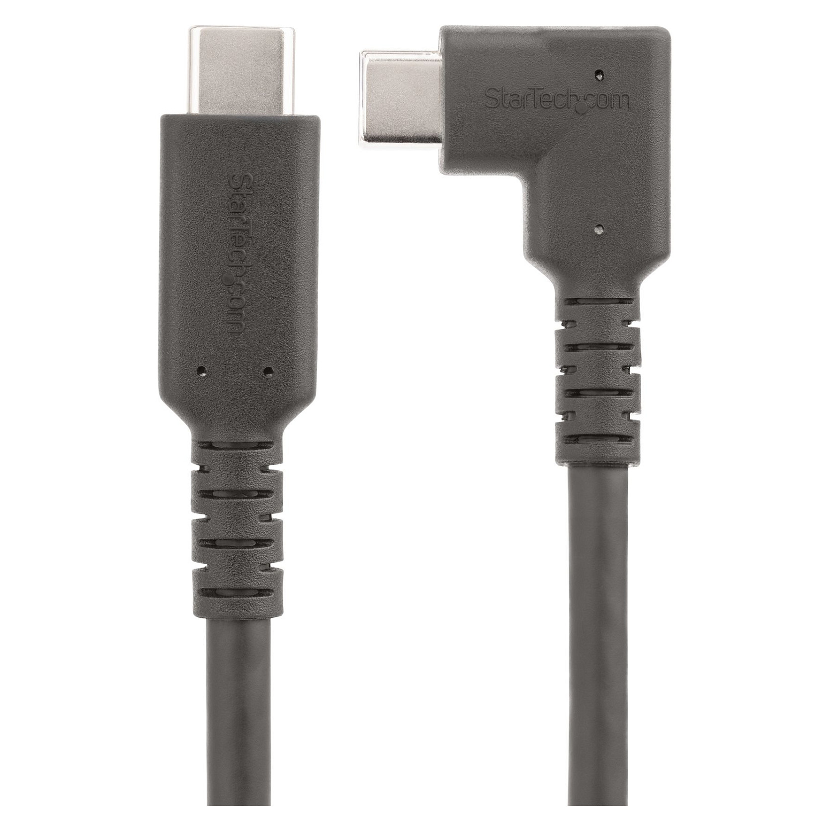 Kabllo USB StarTech.com RUSB31CC1MBR, USB-C në USB-C, USB 3.2 Gen 2, 10 Gbps, Power Delivery 100W, DisplayPort 1.2 4K 60Hz, 1 m – Zezë 3
