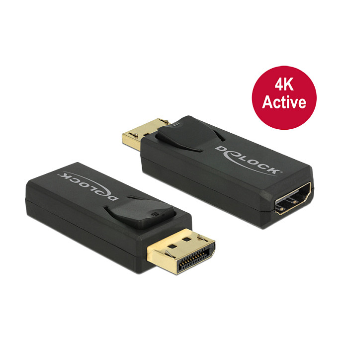 Adapter DisplayPort 1.2 to HDMI / 4K / Active - Zezë