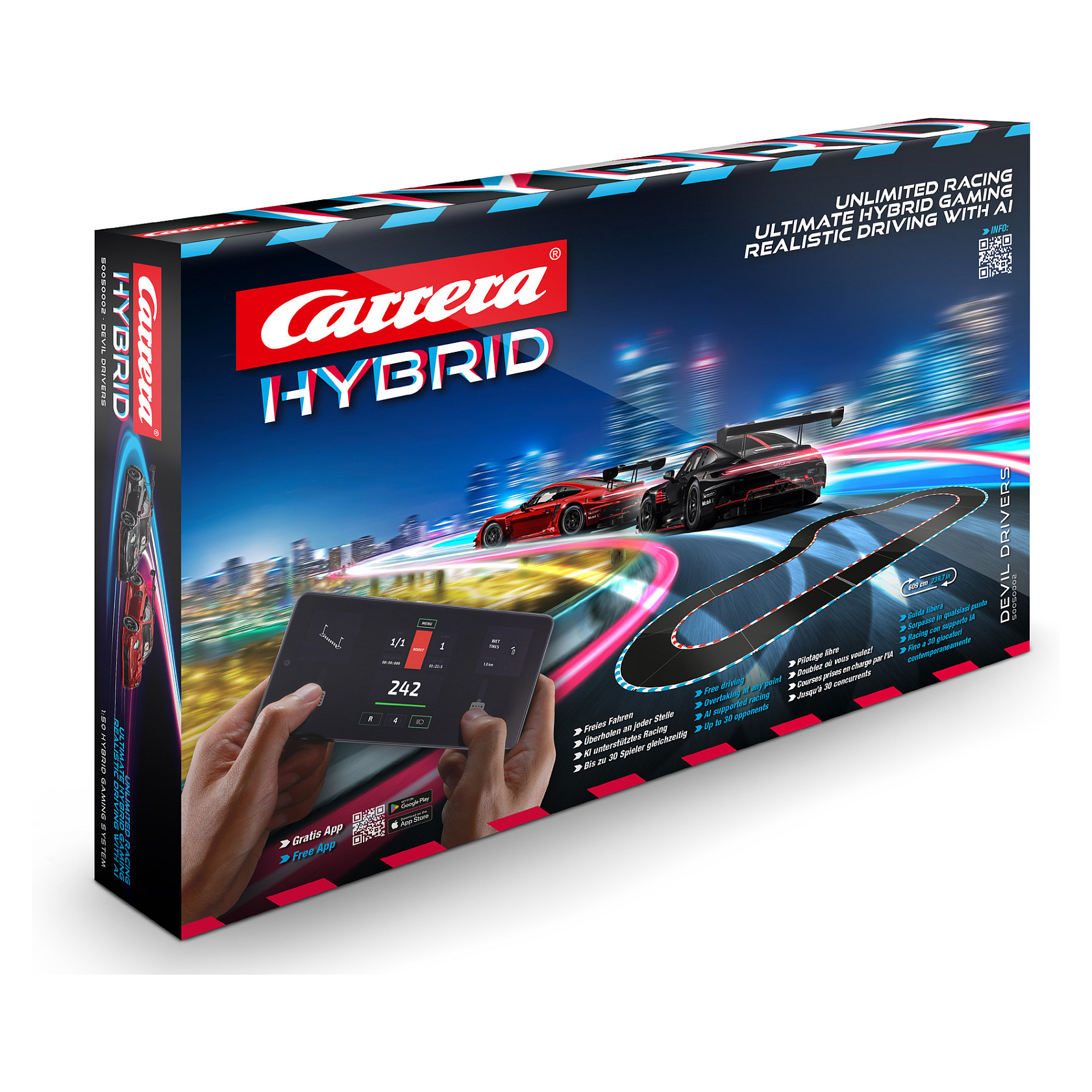Lodër Carrera - Hybrid Racing Sets - Devil Drivers