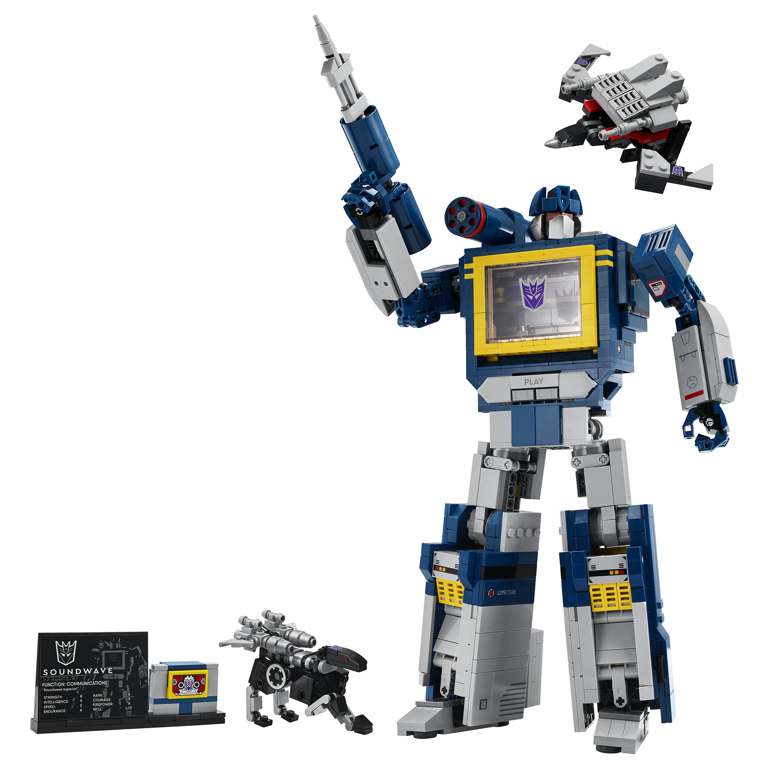 LEGO ICONS Transformers: Soundwave thumbnail 6