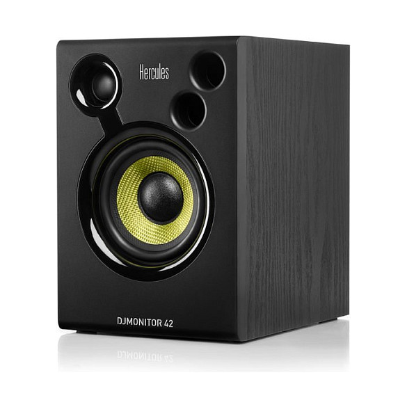 Altoparlantë Hercules DJMonitor 42, 2.0, 40W RMS, 80W Peak, RCA, AUX 3.5mm, Dalje për Kufje - Zezë 2