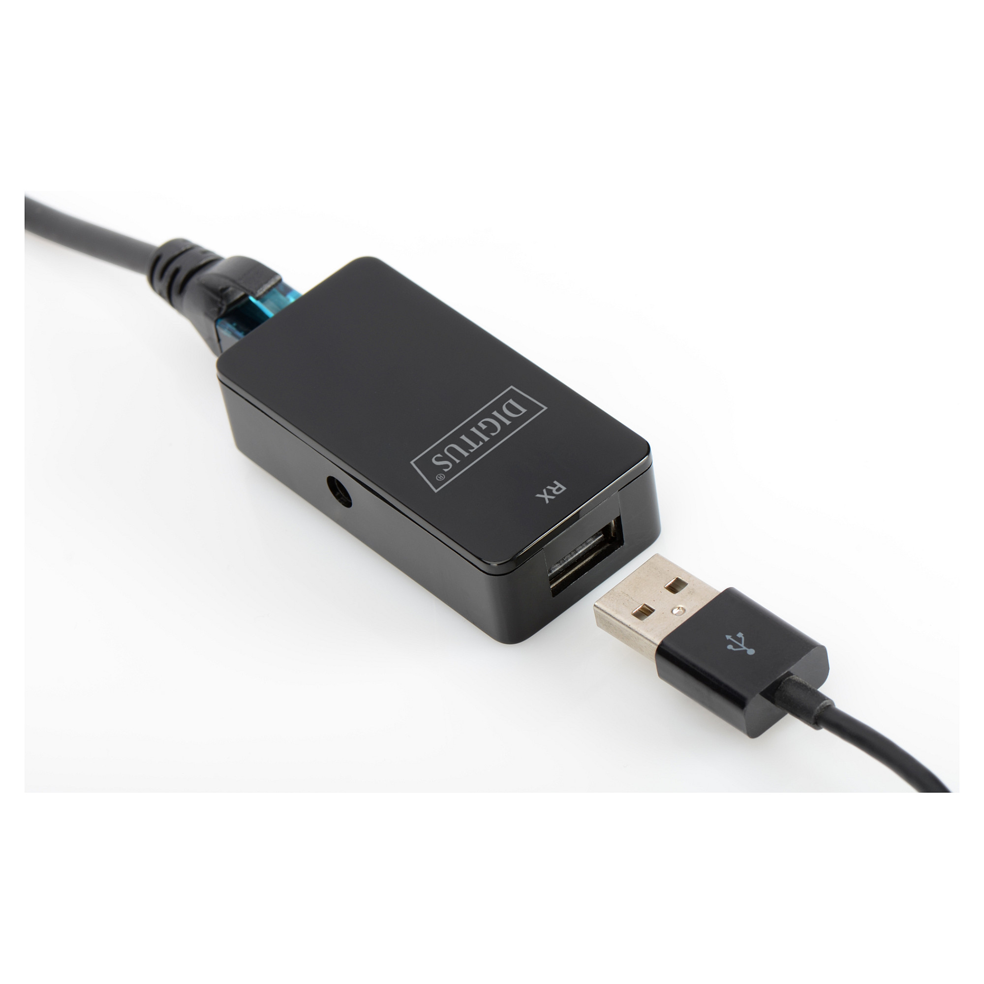 Adapter DIGITUS USB 2.0 → CAT5/5e/6 Extender / 50m thumbnail 2