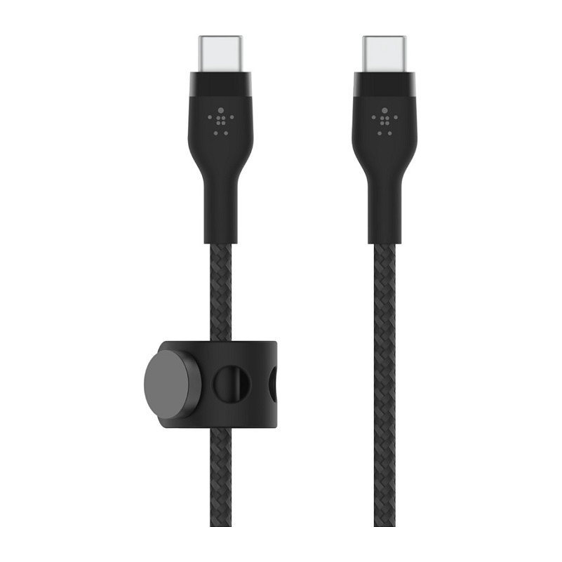 Kabllo USB Belkin BoostCharge Pro CAB025HQ2MBK, USB-C në USB-C, 2m, USB 2.0, 240W - Zezë 4