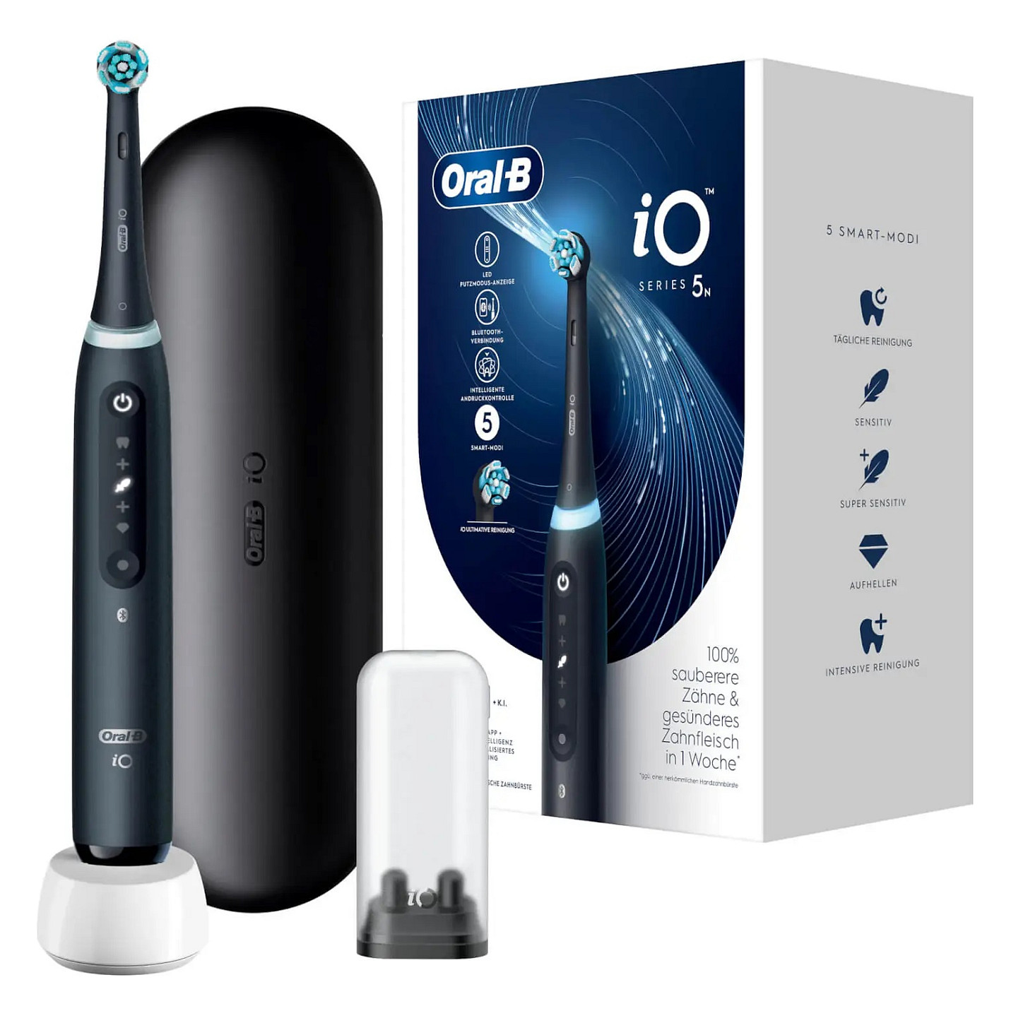 Furçë dhëmbësh elektrike Oral-B iO Series 3N / iO Magnetic / 3 Modalitete / Pressure Sensor / Timer 2 Minuta – Bardhë/Zezë 9