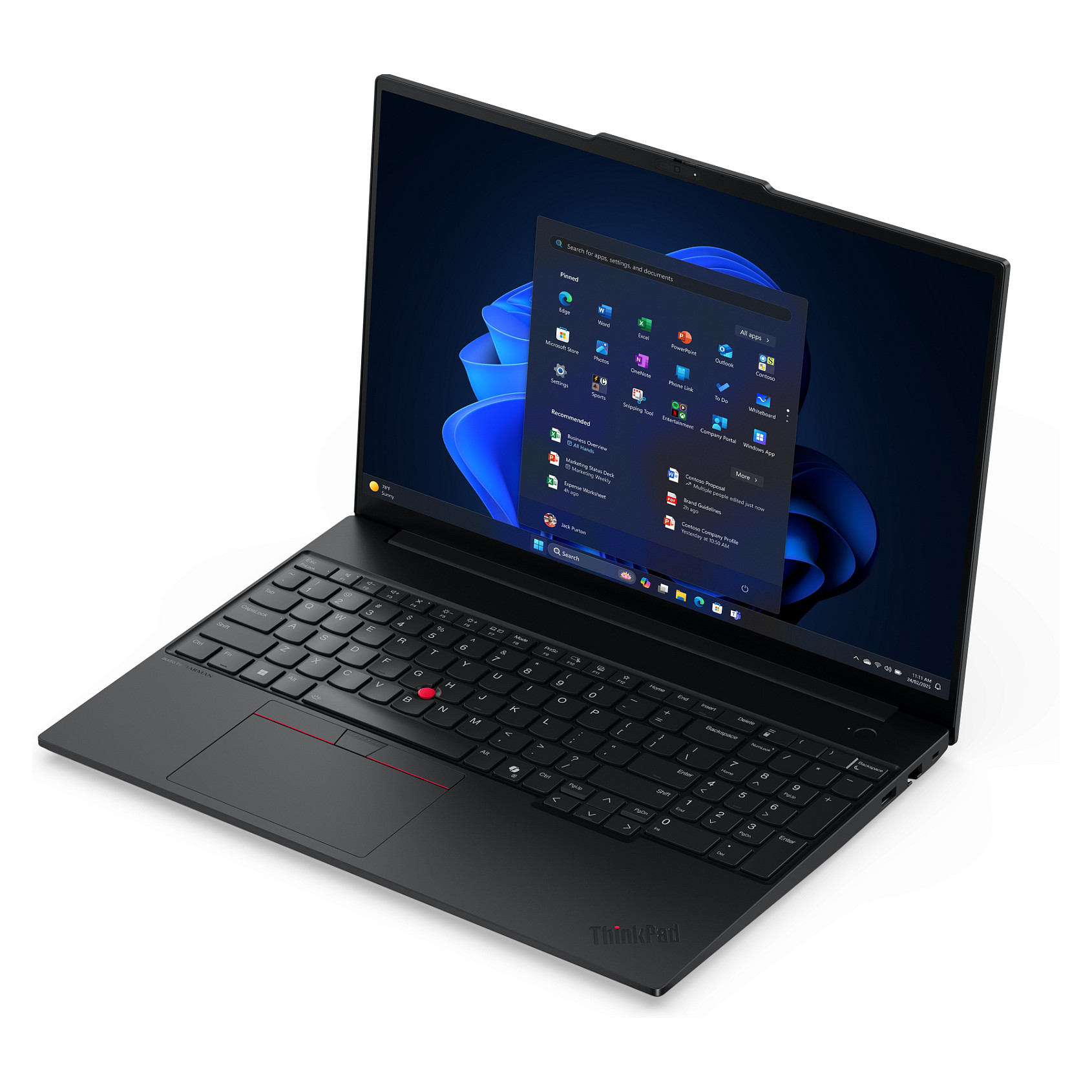 Laptop Lenovo ThinkPad E16 G3 / Ultra 7 255H / 32GB DDR5 / 1TB / 16" WUXGA IPS 60Hz / Intel Arc 140T / DE  / e zezë 9