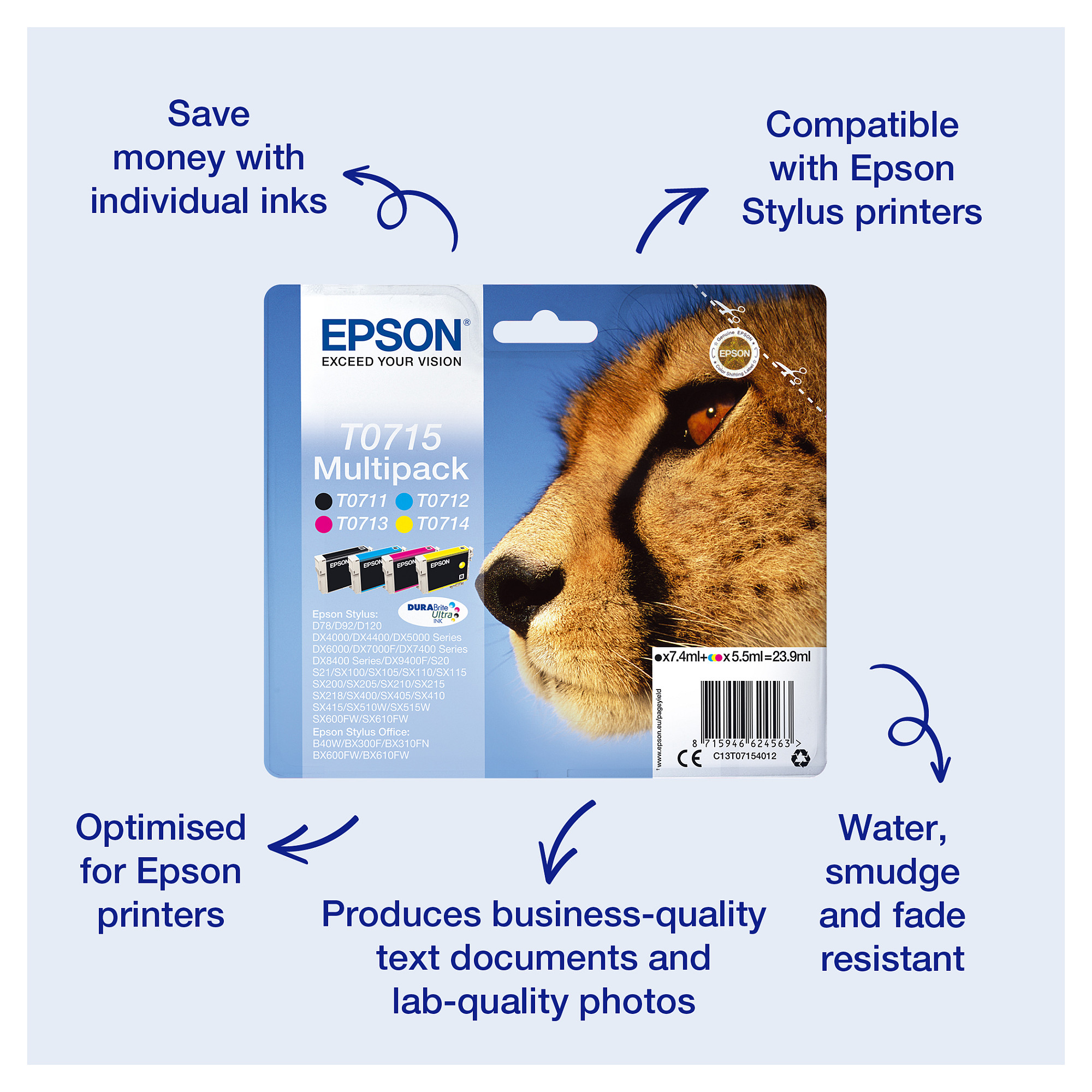 INK Epson T0713 – Rozë thumbnail 2
