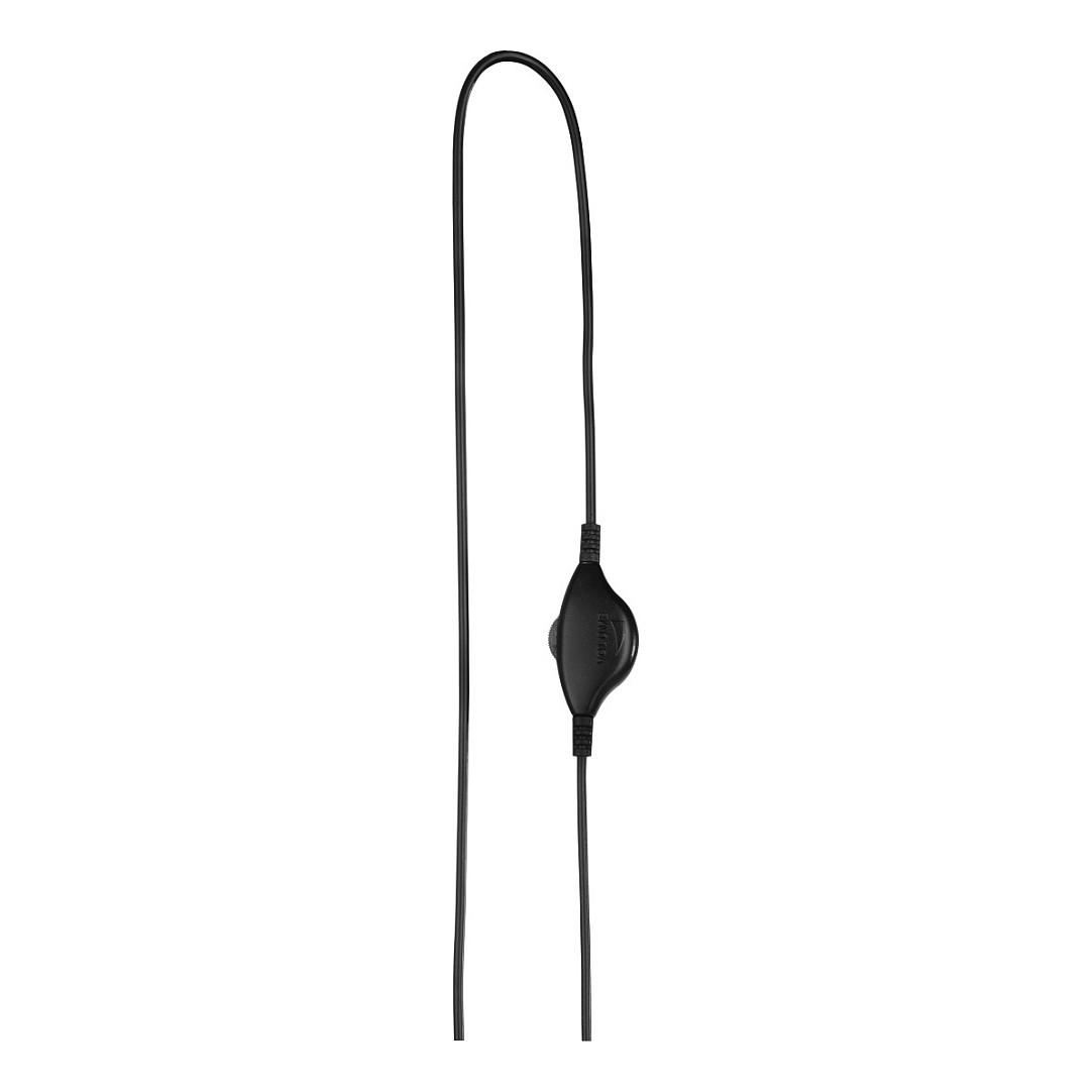 Kufje me kabllo Hama HS-P100 / On-Ear / 2x 3.5mm / Stereo / 40mm / 20-20000Hz / Mikrofon Boom / 2m - Zezë/Argjend 4