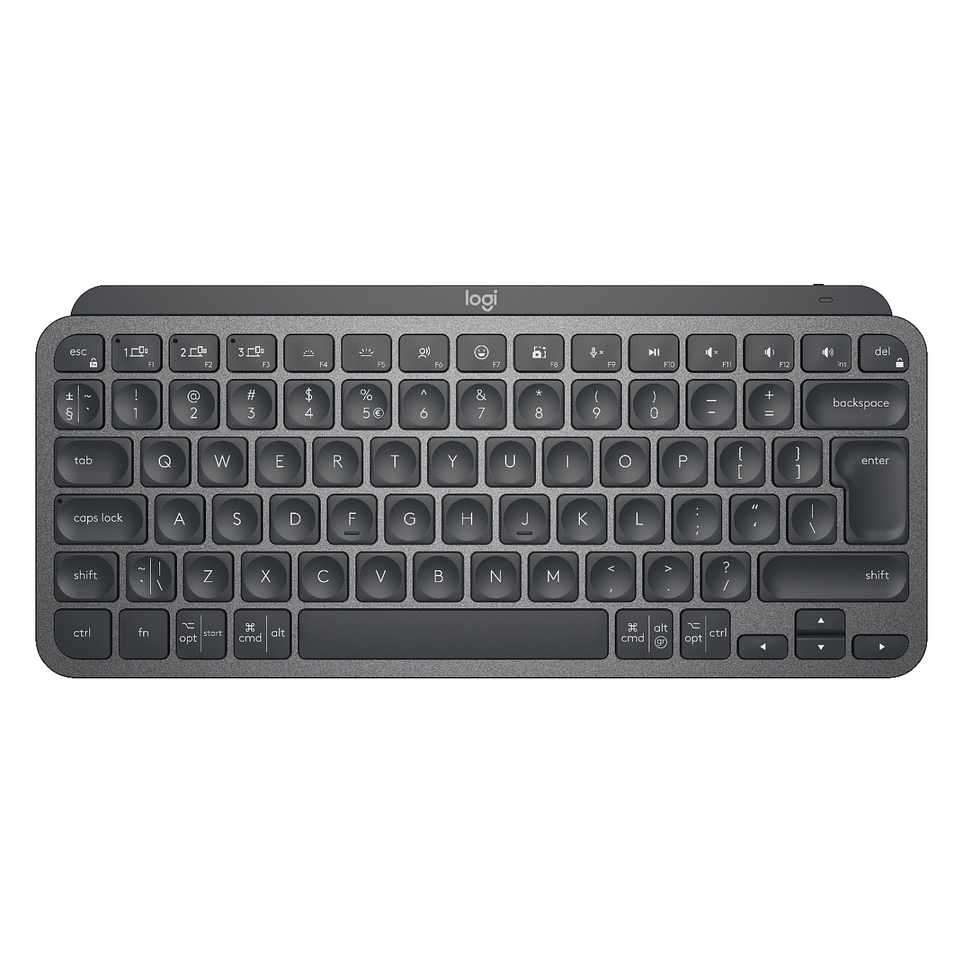 Tastierë pa kabllo Logitech MX Keys Mini / Bluetooth / QWERTY US / Backlit / Mini - Grafit