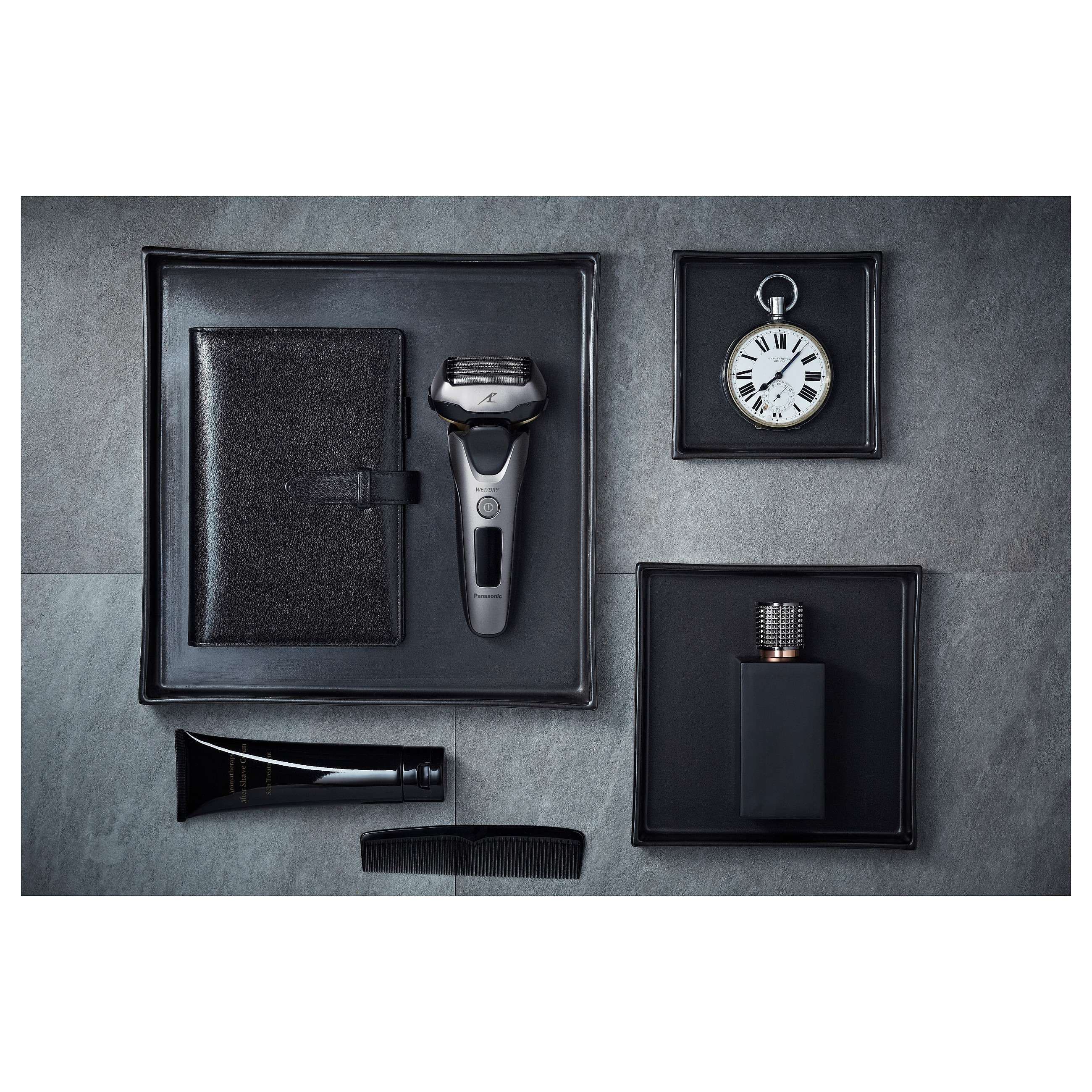 Makinë e rrojës elektrike Panasonic ES-LV69-S803 / Wet & Dry / 5 Tehe / 14.000 CPM / Multi-Flex 16 Drejtime / Beard Sensor / 50 min - Argjend/Zezë 8
