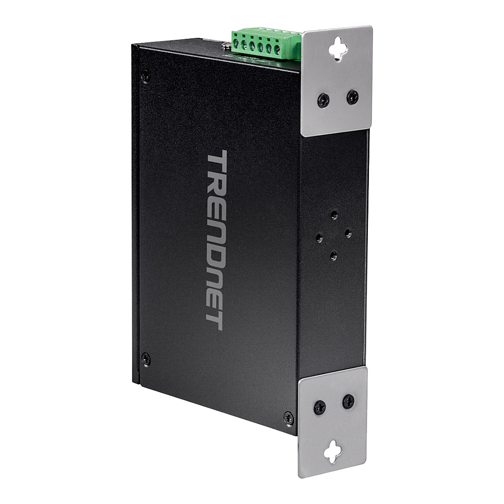 TRENDnet TI-PE80 8-Port Fast Ethernet PoE+ Industrial Switch 200W DIN-Rail Unmanaged thumbnail 5