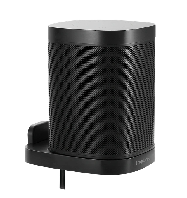 Mbajtëse për Altoparlant LogiLink BP0139 , për mur , për SONOS ONE, ONE SL & PLAY:1 , deri 7kg , çelik dhe ABS - Zezë 4