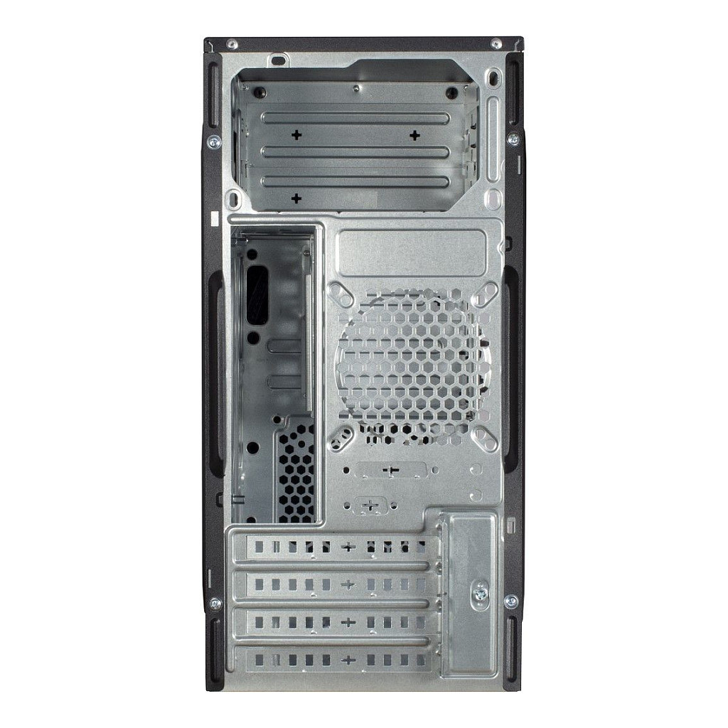 Kasë Inter-Tech IT-6505 Reto Micro Tower ATX - Zezë thumbnail 4