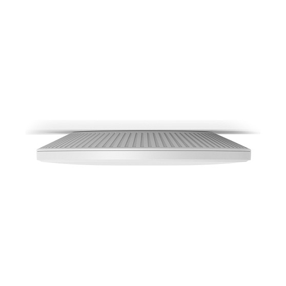 TP-Link Omada EAP783, Ceiling Mount Access Point, BE19000, Wi-Fi 7, Tri-Band, 4x4, 320MHz, MLO, 2x 10GbE, PoE++, Omada Mesh – Bardhë thumbnail 4
